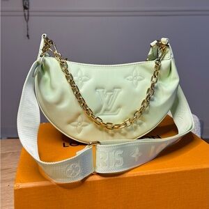 Louis Vuitton Light Green Over The Moon Bag